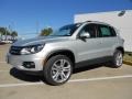 2012 White Gold Metallic Volkswagen Tiguan SEL  photo #3