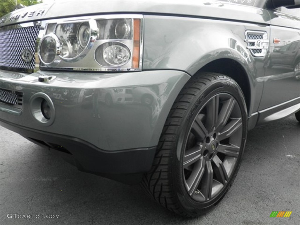 2006 Range Rover Sport HSE - Giverny Green Metallic / Alpaca Beige photo #10