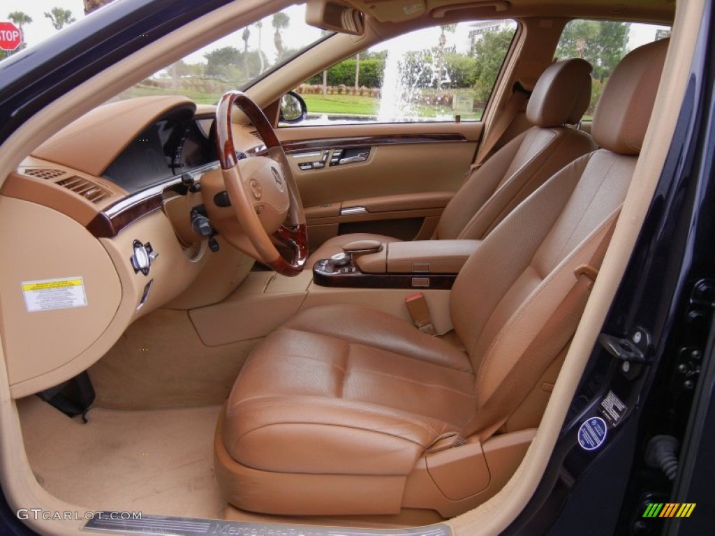 2007 Mercedes-Benz S 550 Sedan Front Seat Photo #66913942