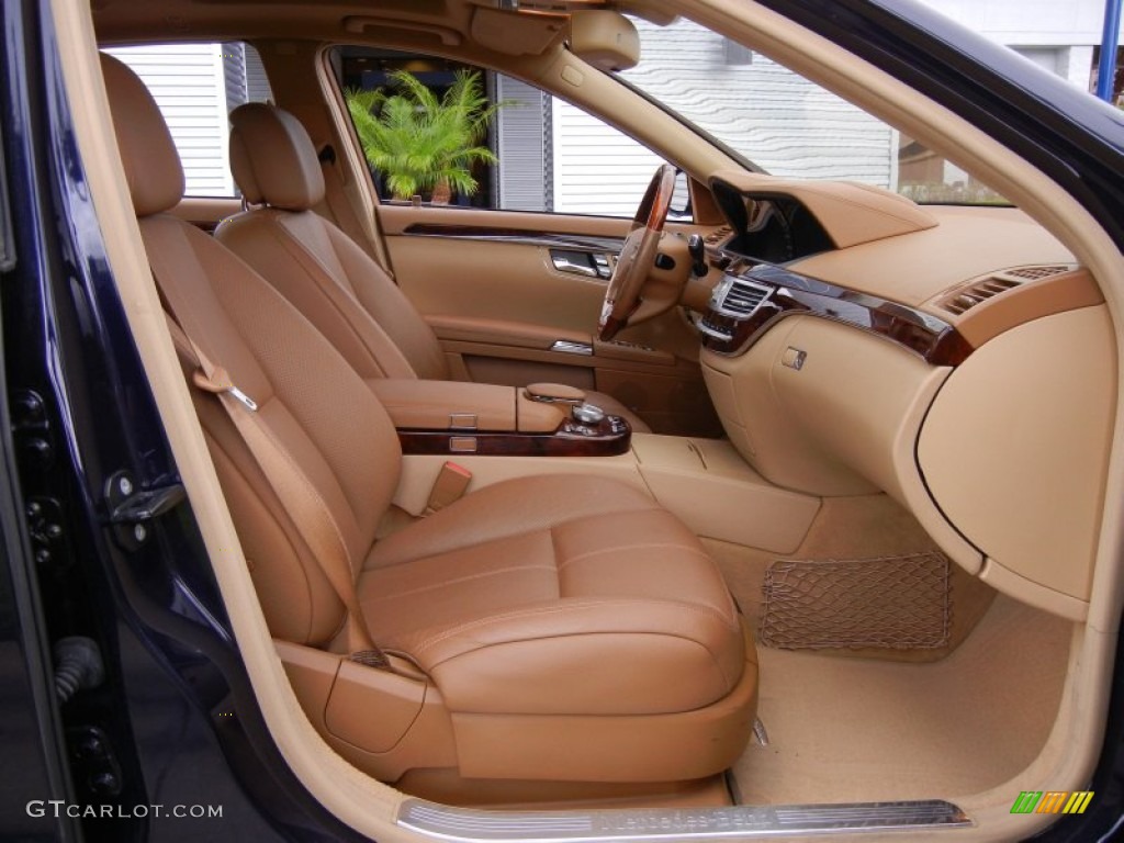 designo Armagnac Brown Interior 2007 Mercedes-Benz S 550 Sedan Photo #66913993