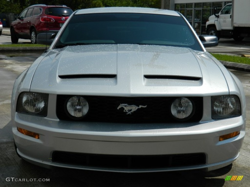 2008 Mustang GT Premium Coupe - Brilliant Silver Metallic / Dark Charcoal photo #20