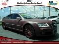 2007 Custom Matte Burgundy Audi A8 L 4.2 quattro  photo #1