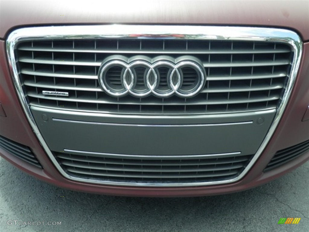 2007 A8 L 4.2 quattro - Custom Matte Burgundy / Sand Beige photo #6