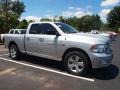 2012 Bright Silver Metallic Dodge Ram 1500 SLT Quad Cab 4x4  photo #2