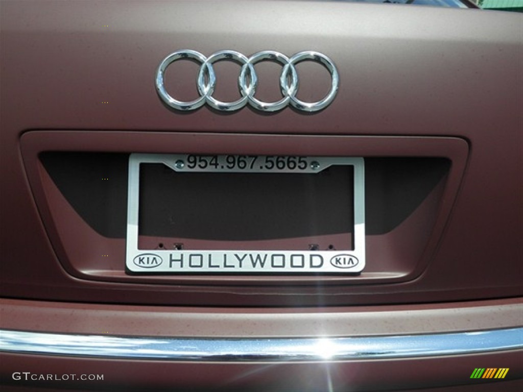 2007 A8 L 4.2 quattro - Custom Matte Burgundy / Sand Beige photo #19