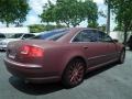 2007 Custom Matte Burgundy Audi A8 L 4.2 quattro  photo #23