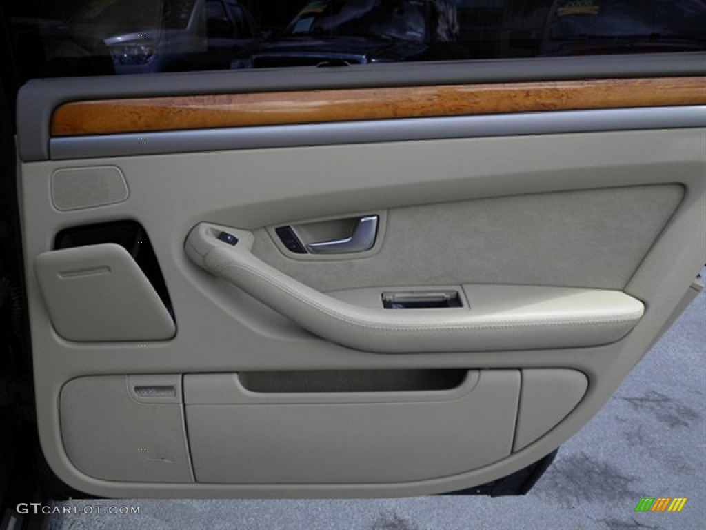 2007 A8 L 4.2 quattro - Custom Matte Burgundy / Sand Beige photo #32