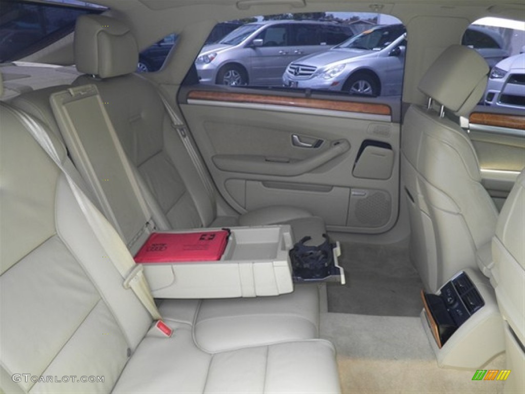 2007 A8 L 4.2 quattro - Custom Matte Burgundy / Sand Beige photo #33