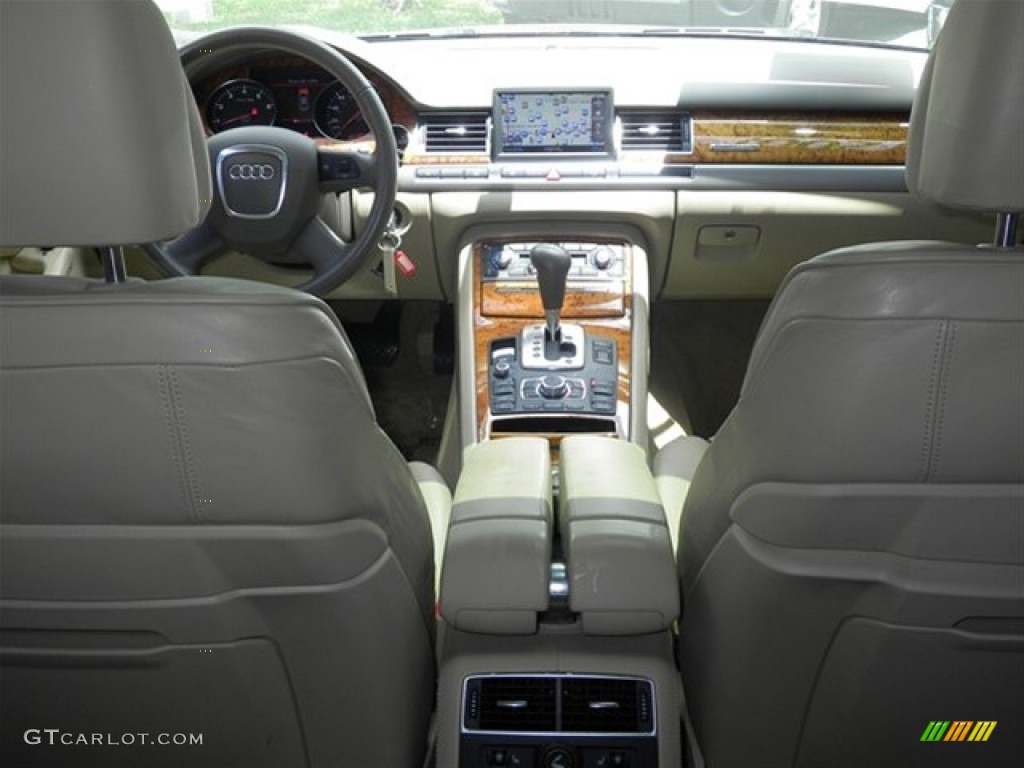 2007 A8 L 4.2 quattro - Custom Matte Burgundy / Sand Beige photo #51