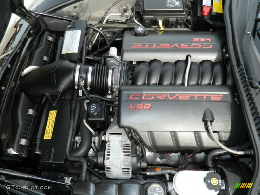 2006 Chevrolet Corvette Convertible 6.0 Liter OHV 16-Valve LS2 V8 Engine Photo #66915547