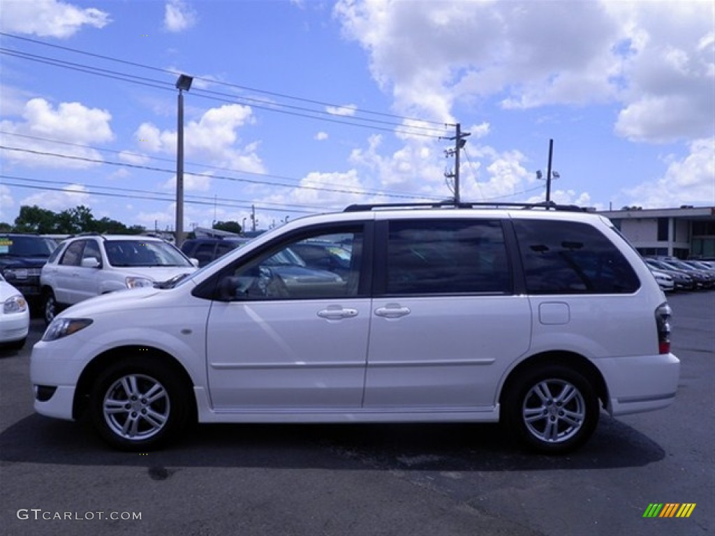 2004 MPV LX - Rally White / Beige photo #12