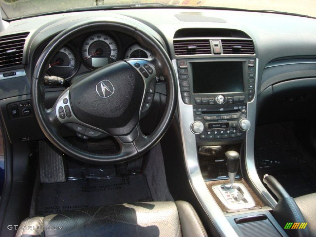 2008 Acura TL 3.2 Ebony Dashboard Photo #66915718