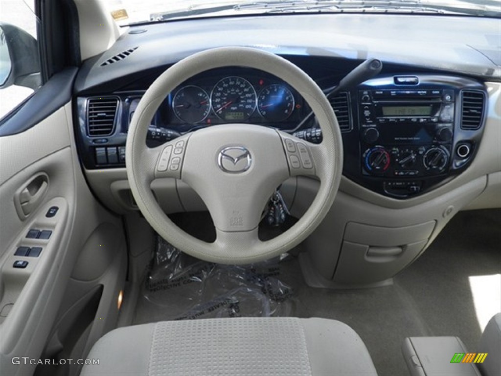 2004 MPV LX - Rally White / Beige photo #35