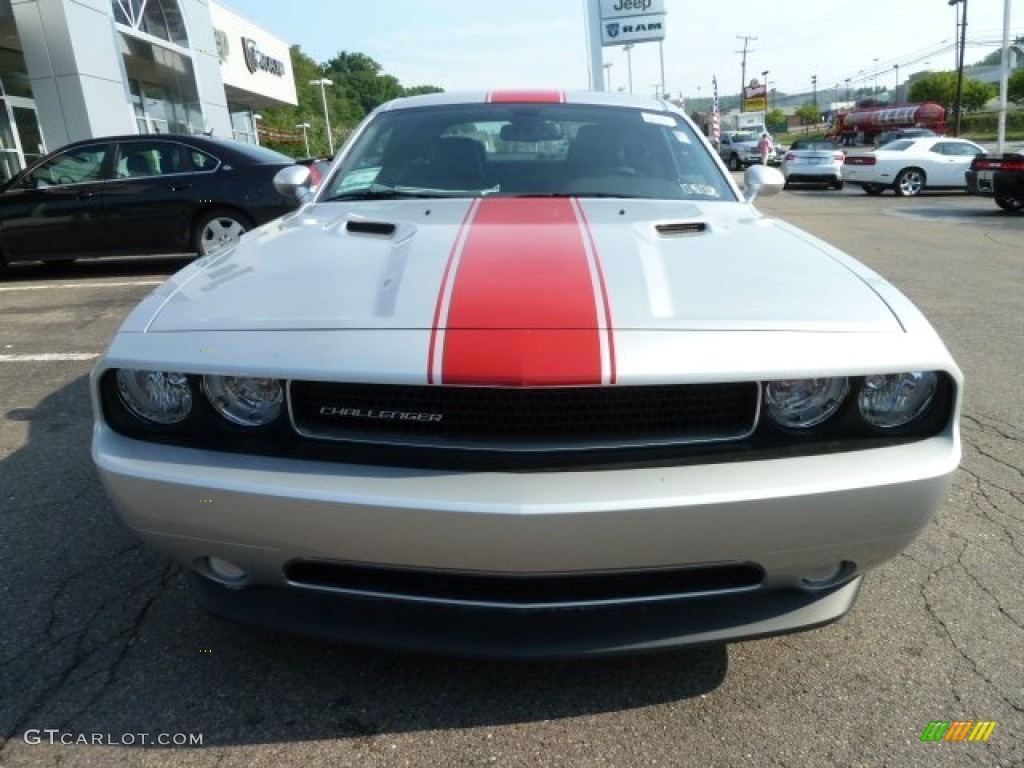 Bright Silver Metallic 2012 Dodge Challenger Rallye Redline Exterior Photo #66916747
