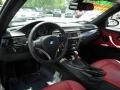 Coral Red/Black Dakota Leather Dashboard Photo for 2009 BMW 3 Series #66916841