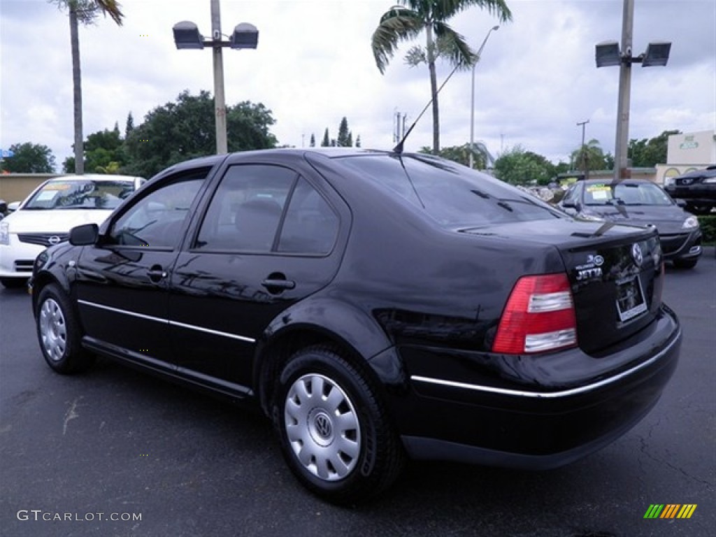 2004 Jetta GL Sedan - Black / Black photo #12