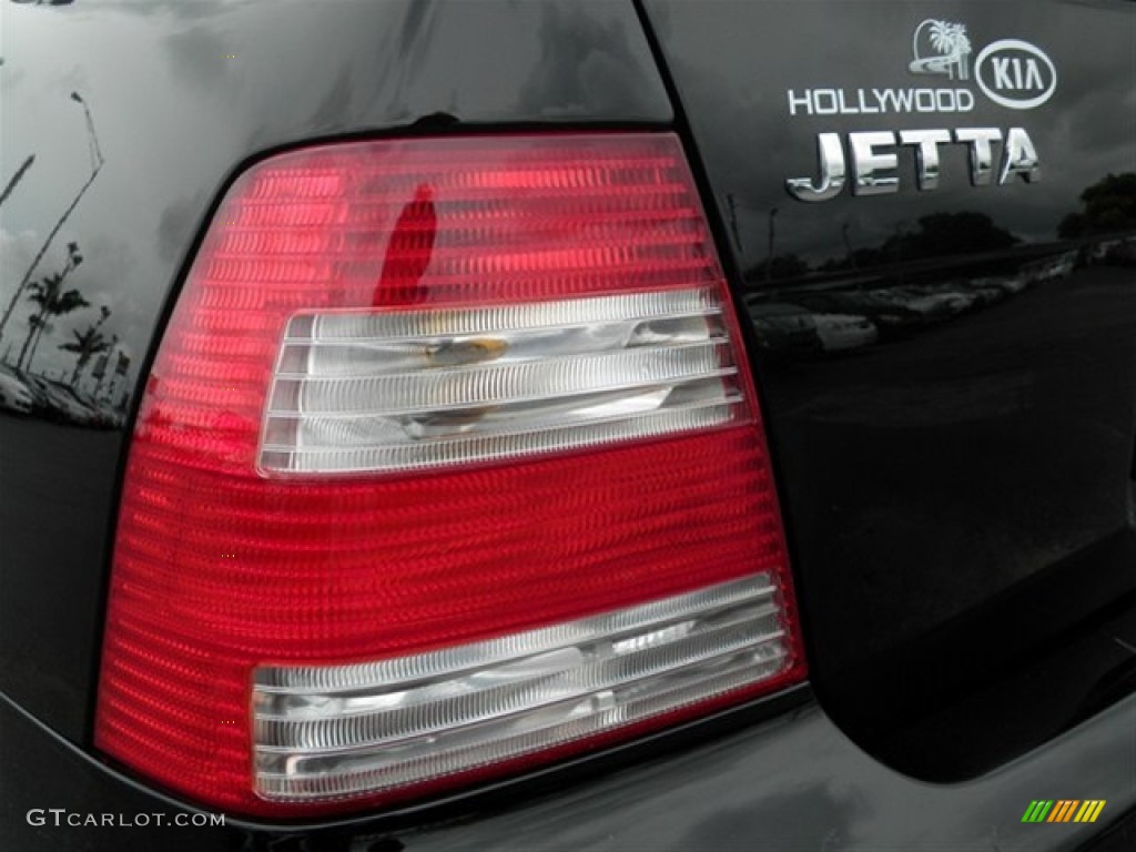 2004 Jetta GL Sedan - Black / Black photo #14