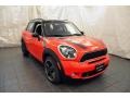 Pure Red 2012 Mini Cooper S Countryman All4 AWD Exterior