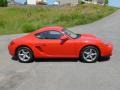 Guards Red 2012 Porsche Cayman Standard Cayman Model Exterior