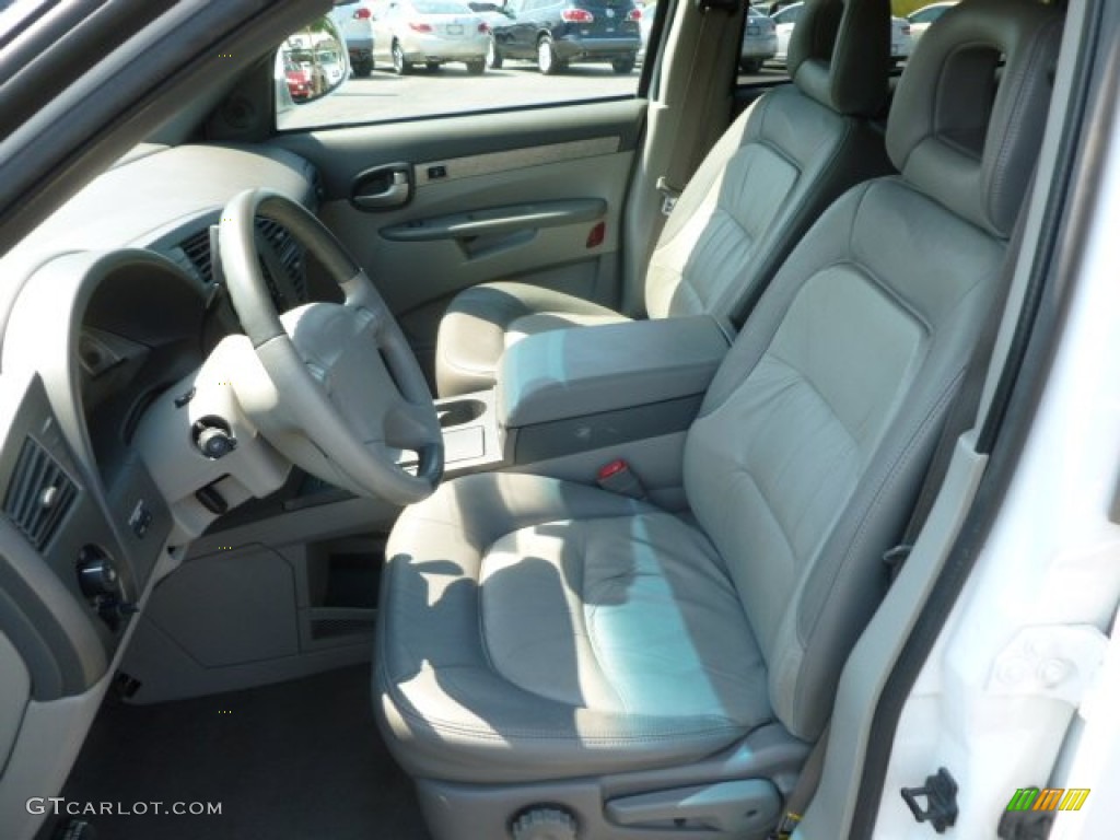 2002 Rendezvous CXL AWD - Bright White / Dark Gray photo #16