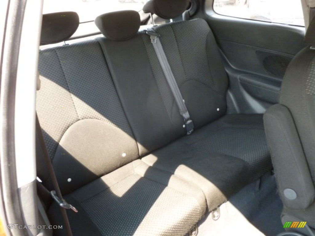 2008 Hyundai Accent GS Coupe Rear Seat Photos