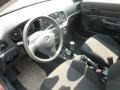 Black 2008 Hyundai Accent GS Coupe Interior Color