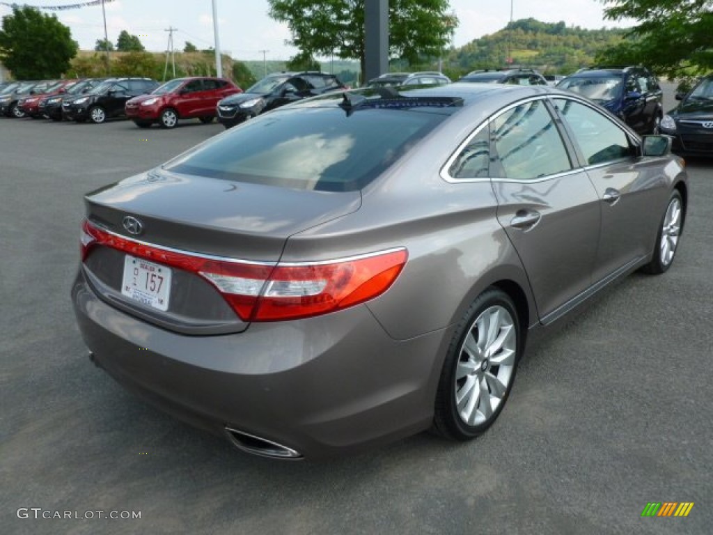 2012 Azera  - Bronze Mist Metallic / Camel photo #7