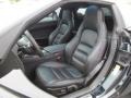 Ebony Black 2010 Chevrolet Corvette Coupe Interior Color