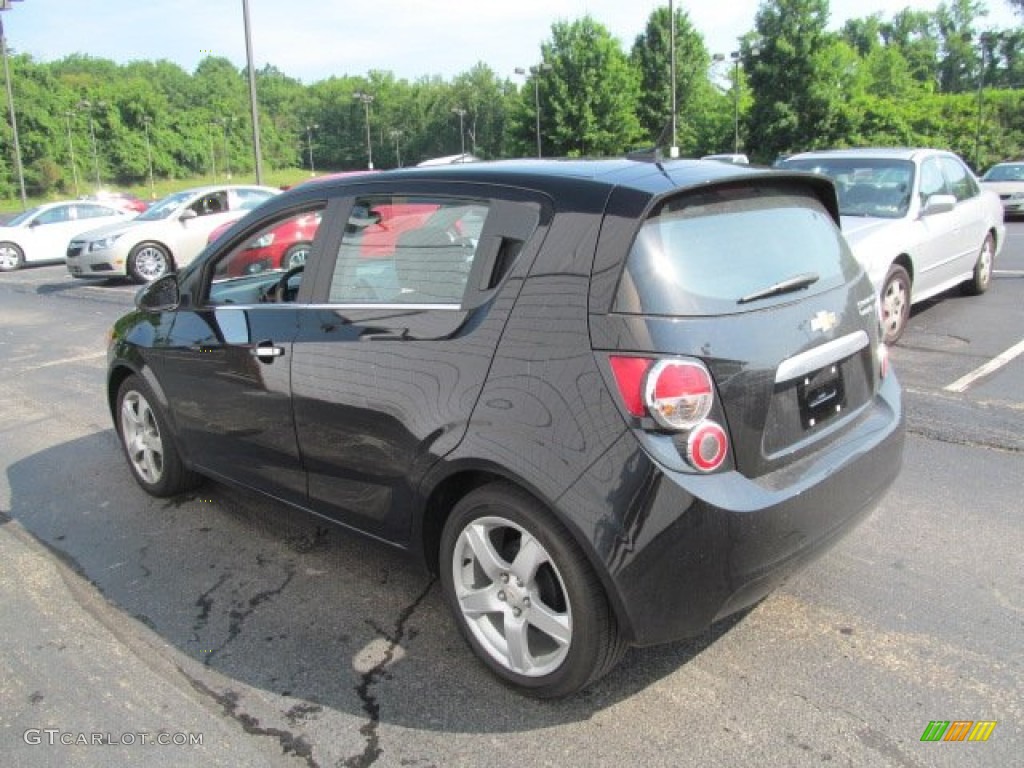 Black 2012 Chevrolet Sonic LTZ Hatch Exterior Photo #66922870
