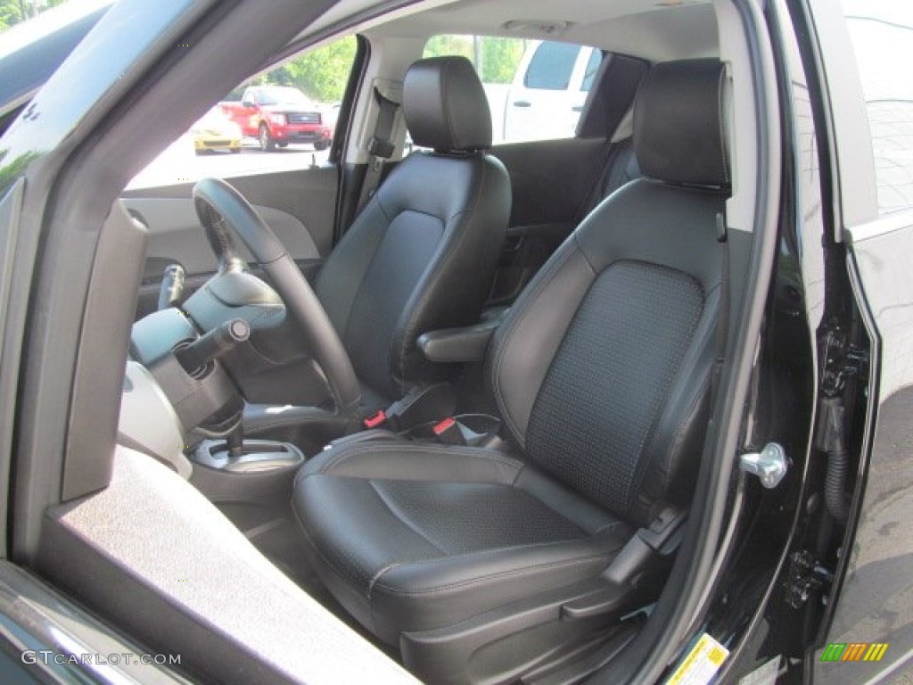 2012 Chevrolet Sonic LTZ Hatch Front Seat Photo #66922921