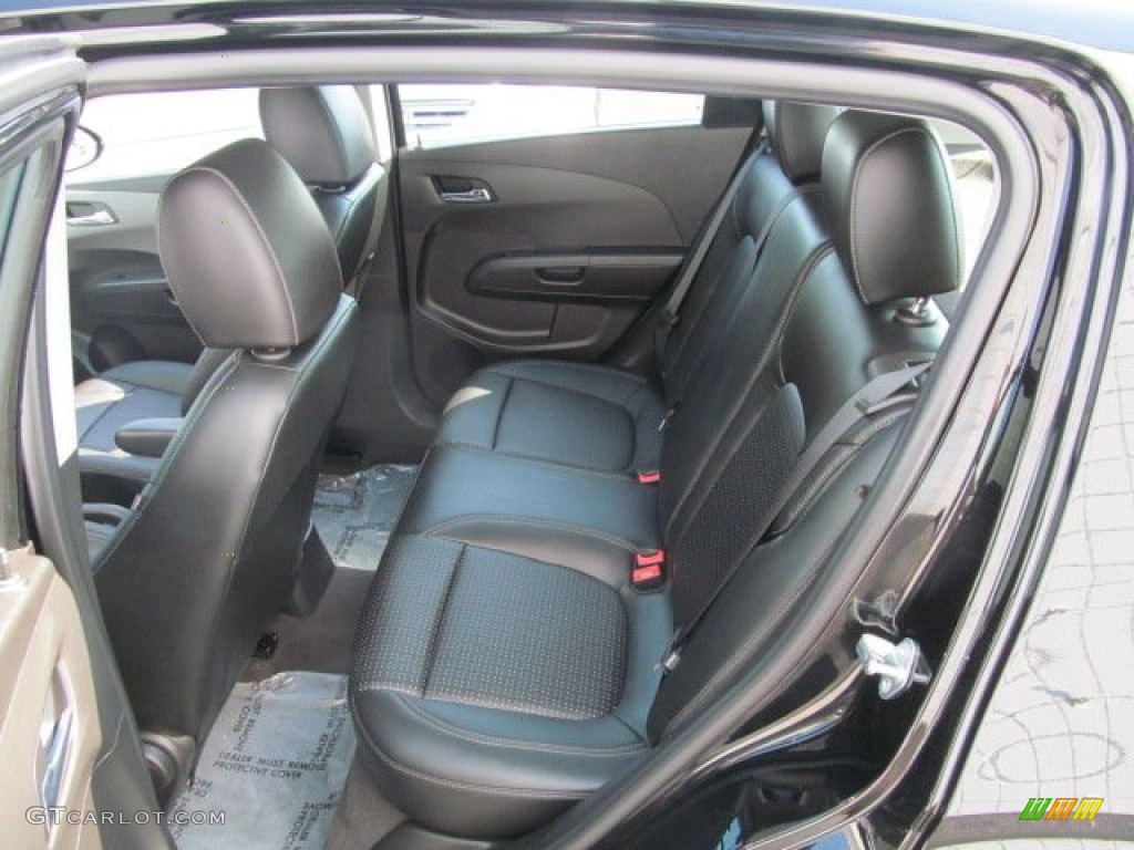 2012 Chevrolet Sonic LTZ Hatch Rear Seat Photo #66922966