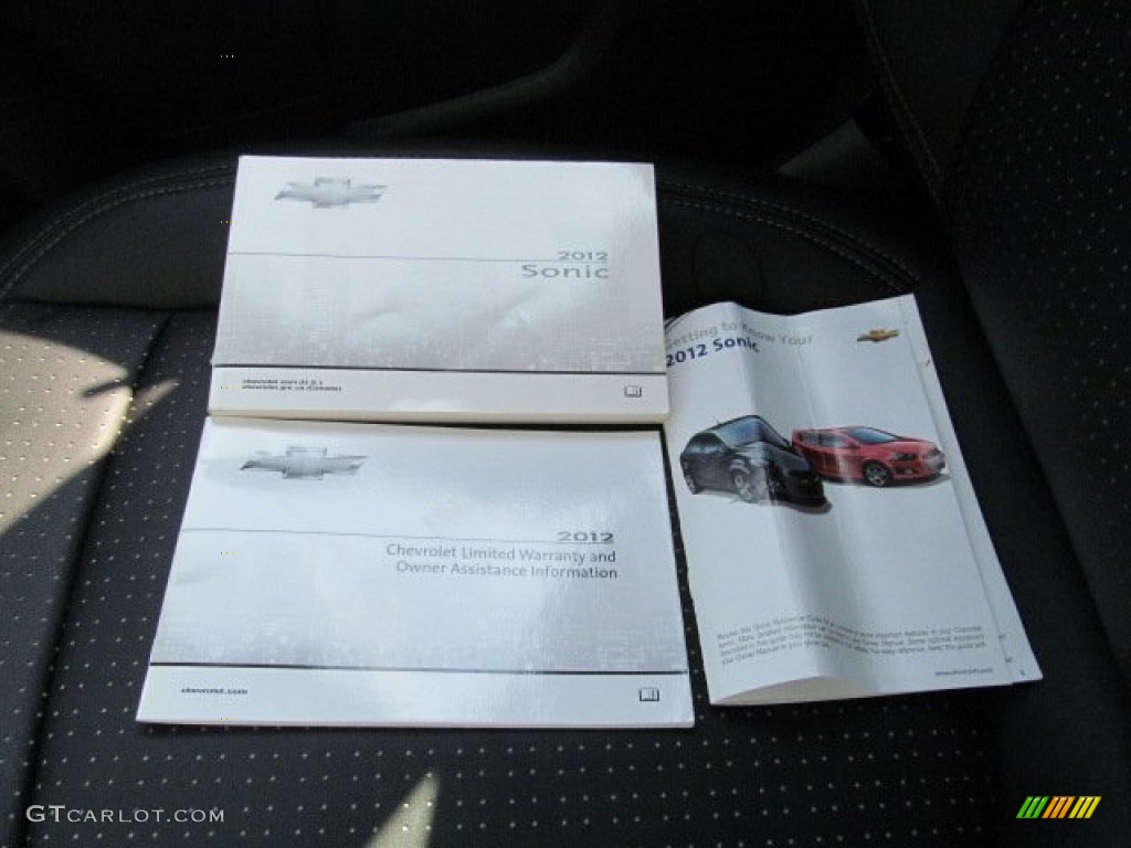 2012 Chevrolet Sonic LTZ Hatch Books/Manuals Photo #66922980