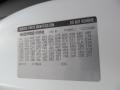  2012 Express LT 3500 Passenger Van Summit White Color Code 8624