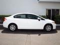 Taffeta White - Civic LX Sedan Photo No. 2