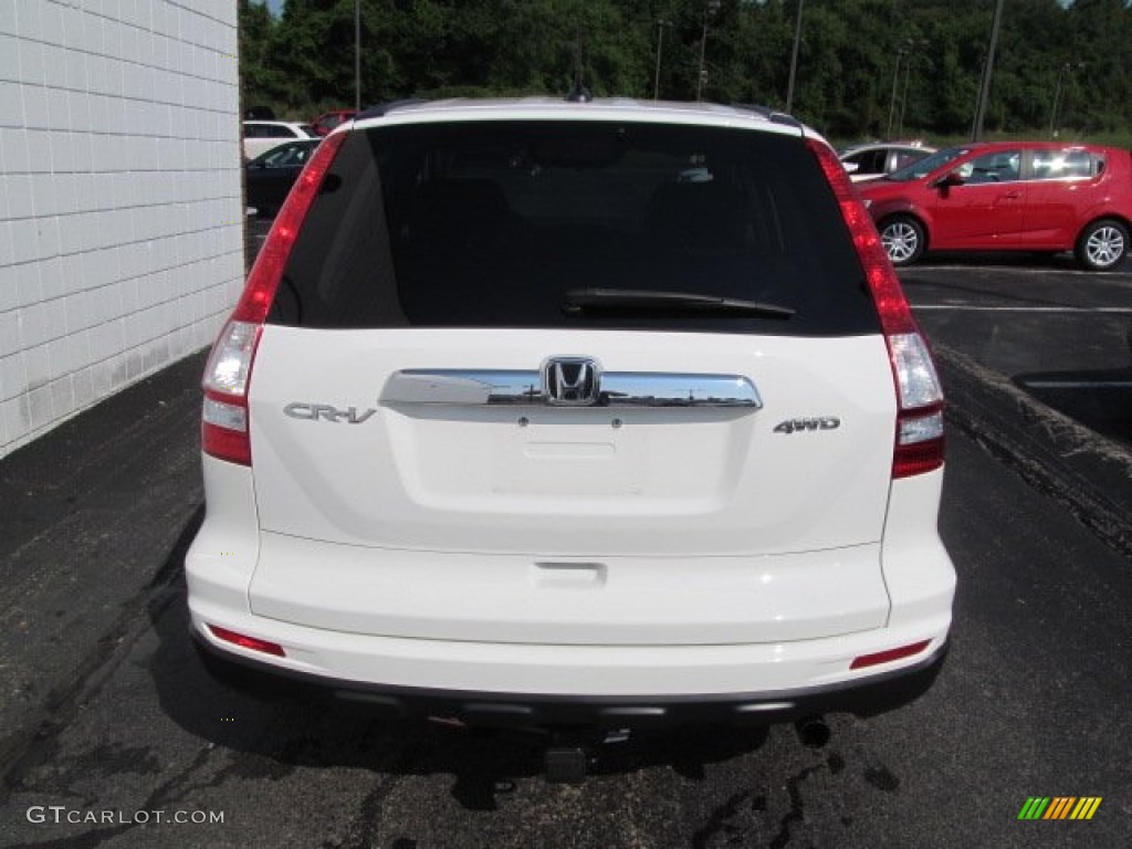 2010 CR-V EX-L AWD - Taffeta White / Gray photo #8