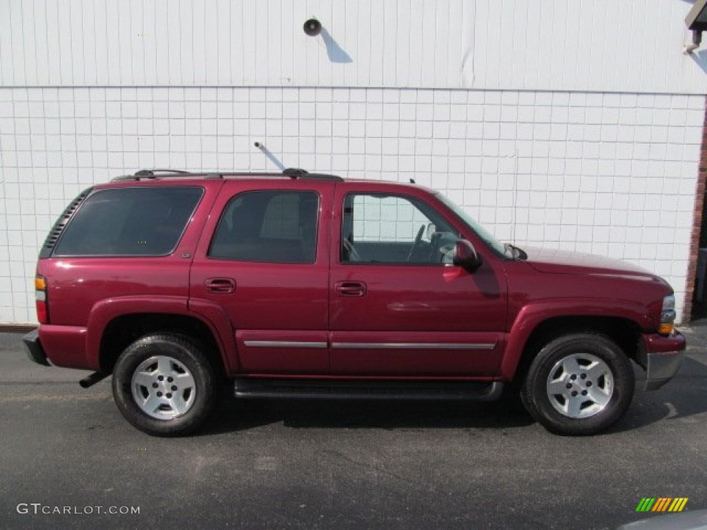 2006 Tahoe LT 4x4 - Sport Red Metallic / Tan/Neutral photo #2
