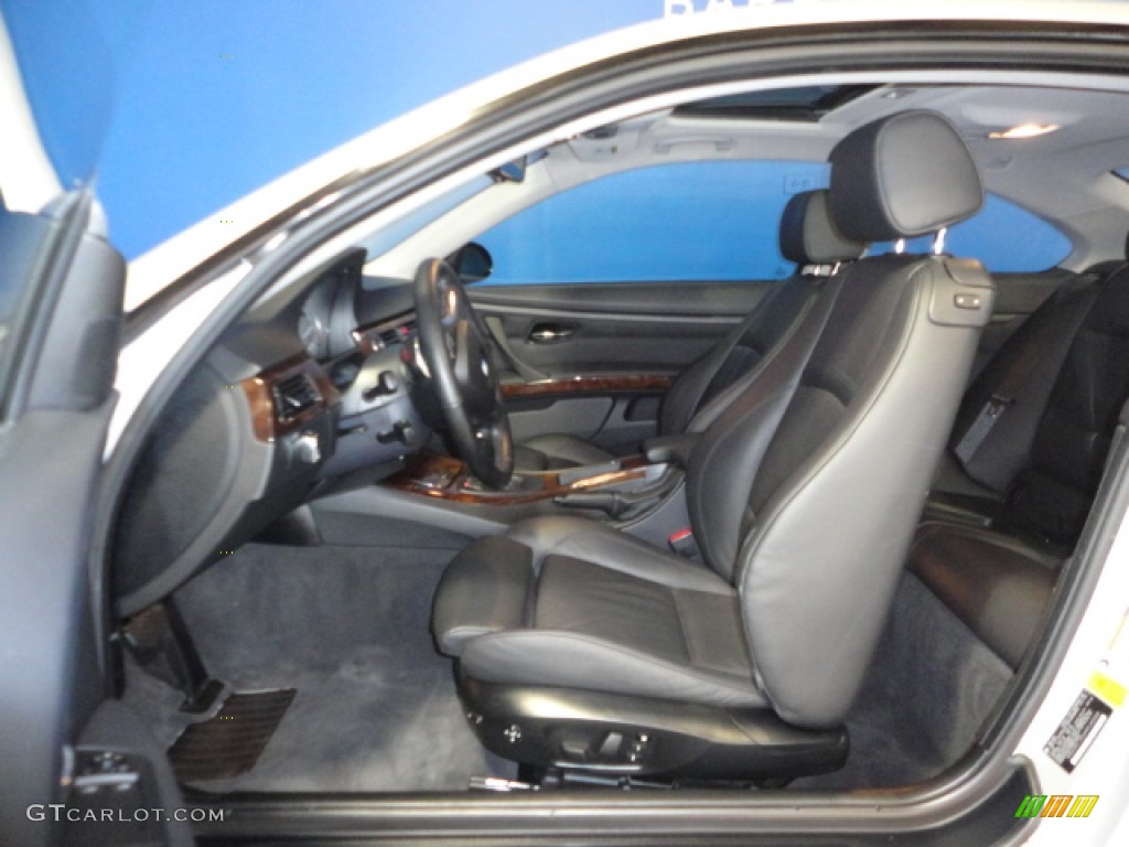2009 3 Series 328xi Coupe - Titanium Silver Metallic / Black Dakota Leather photo #12