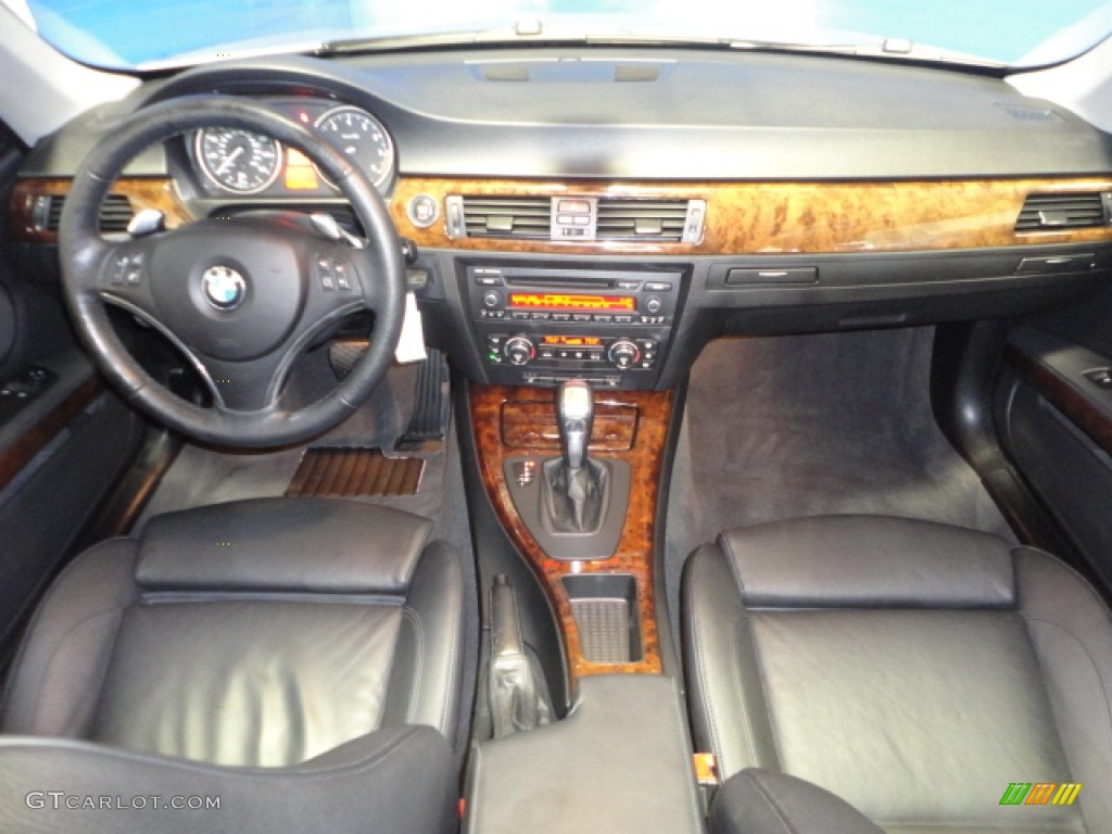 2009 3 Series 328xi Coupe - Titanium Silver Metallic / Black Dakota Leather photo #13