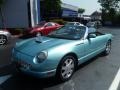 Thunderbird Blue 2002 Ford Thunderbird Premium Roadster Exterior