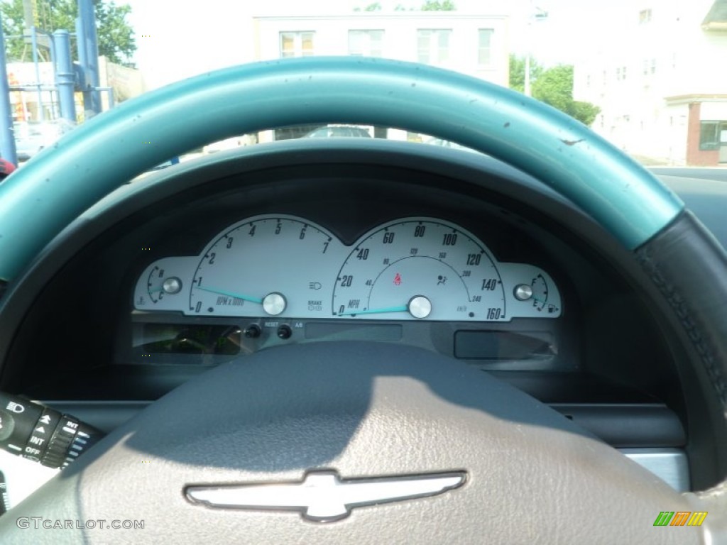 2002 Ford Thunderbird Premium Roadster Gauges Photo #66924628