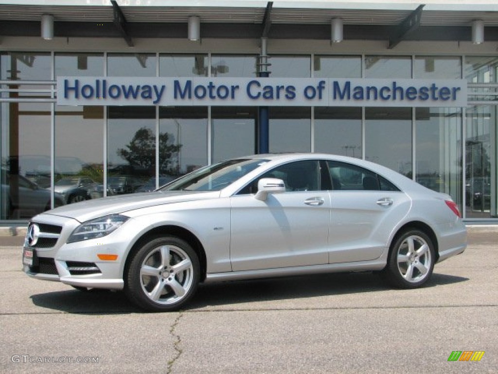 2012 CLS 550 Coupe - Iridium Silver Metallic / Black photo #1