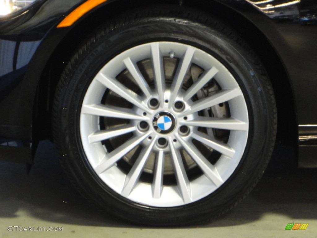 2011 3 Series 335i xDrive Sedan - Jet Black / Beige photo #32