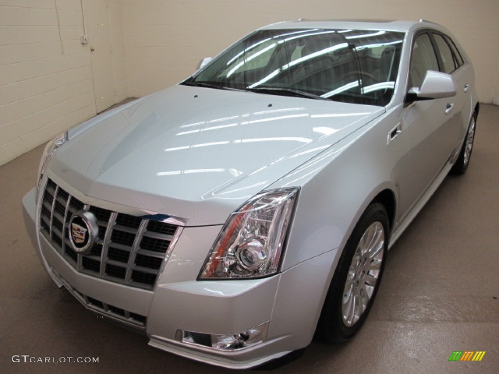 2012 CTS 4 3.6 AWD Sport Wagon - Radiant Silver Metallic / Light Titanium/Ebony photo #4