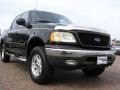 2002 Black Ford F150 XLT SuperCrew 4x4  photo #7