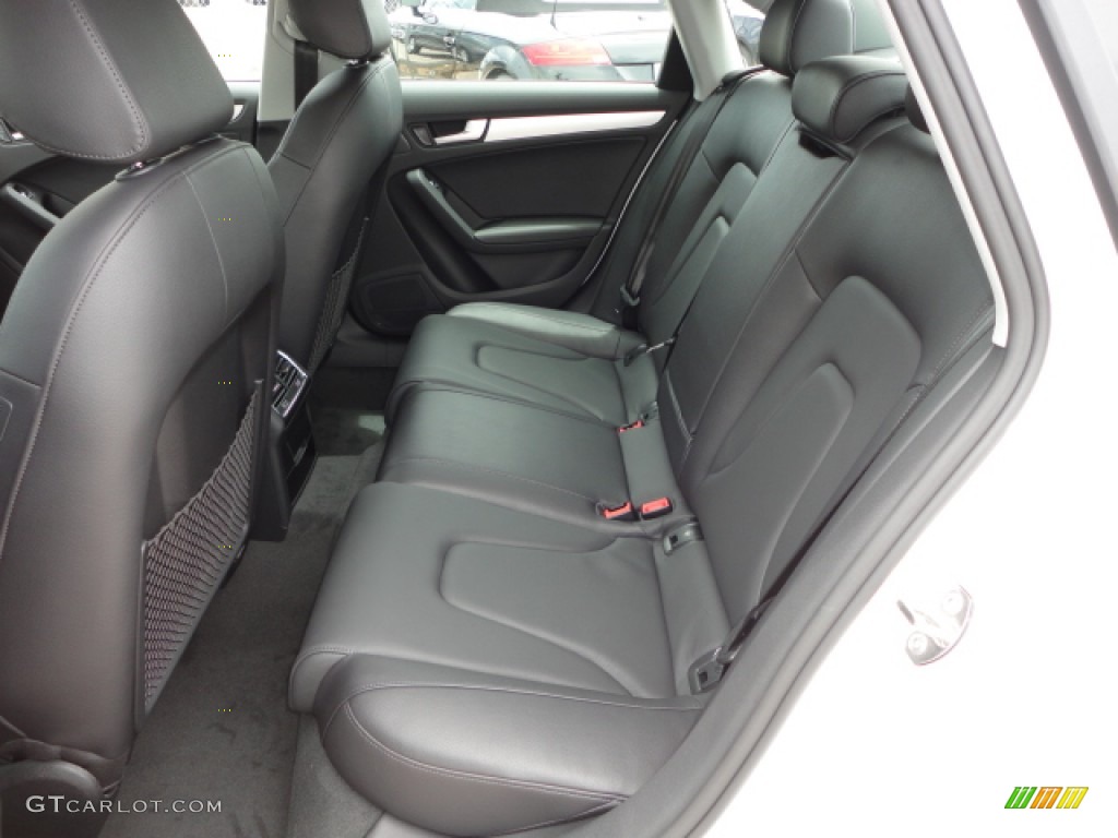 2013 Audi A4 2.0T Sedan Rear Seat Photo #66927185