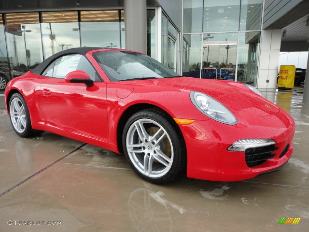 Guards Red 2012 Porsche New 911 Carrera Cabriolet Exterior Photo #66927310