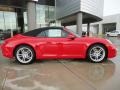  2012 New 911 Carrera Cabriolet Guards Red