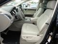 2012 Audi Q7 Cardamom Beige Interior Front Seat Photo