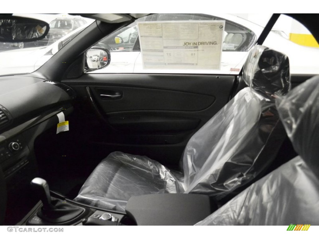 2012 1 Series 128i Convertible - Alpine White / Black photo #7