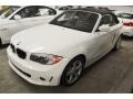 2012 Alpine White BMW 1 Series 128i Convertible  photo #9